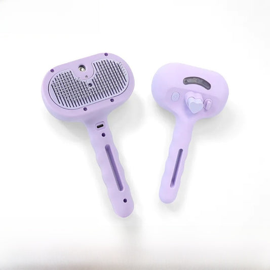 Upgraded Blu-ray Spray Pet Grooming Comb