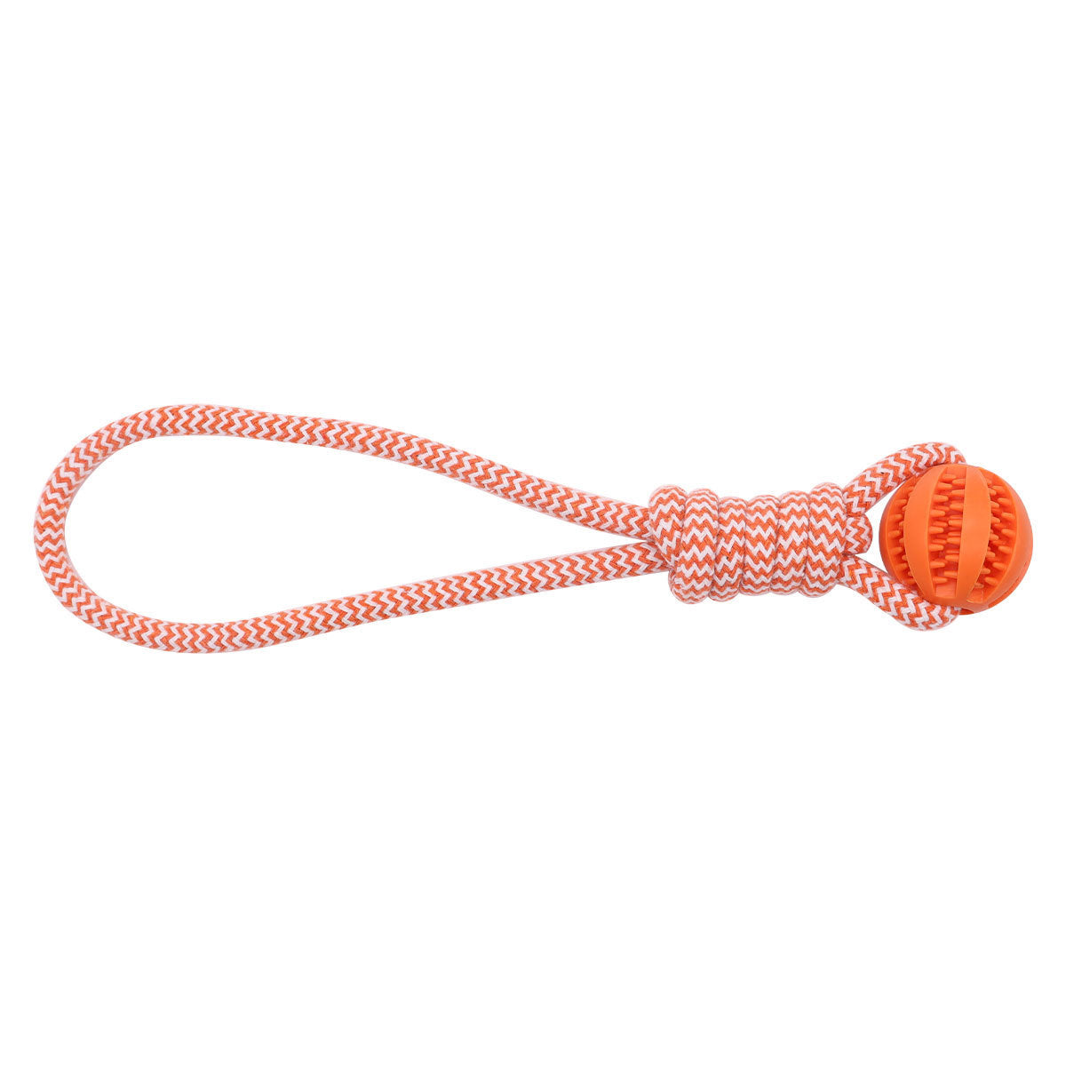 Tug-of-war food leak ball dog toy
