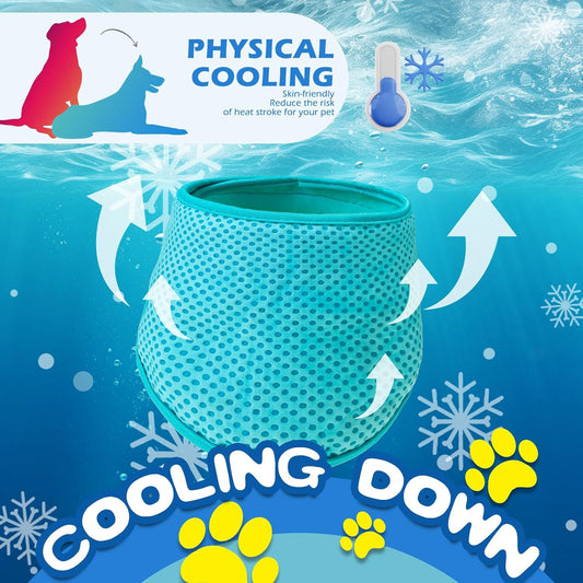 Dog cooling scarf