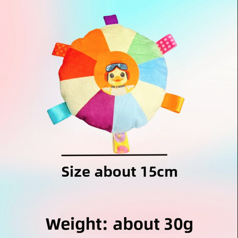 Dog Plush Sound Frisbee Toy