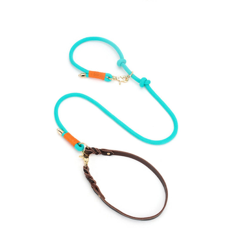 MOQ:300 Adjustable Pet Leash and Collar