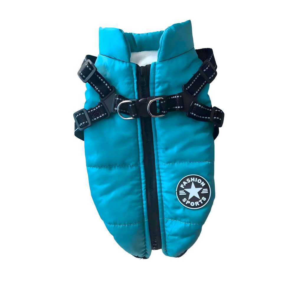 Pet clothing cotton jacket
