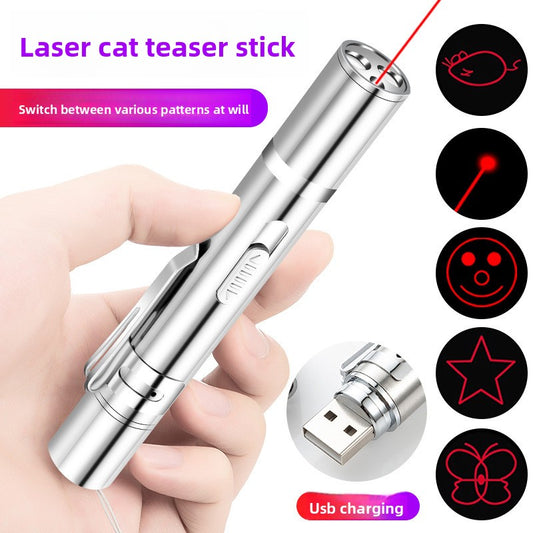 Infrared cat teasing pen