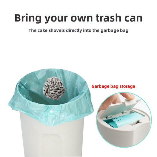 Integrated Lazy Cat Litter Shovel suit