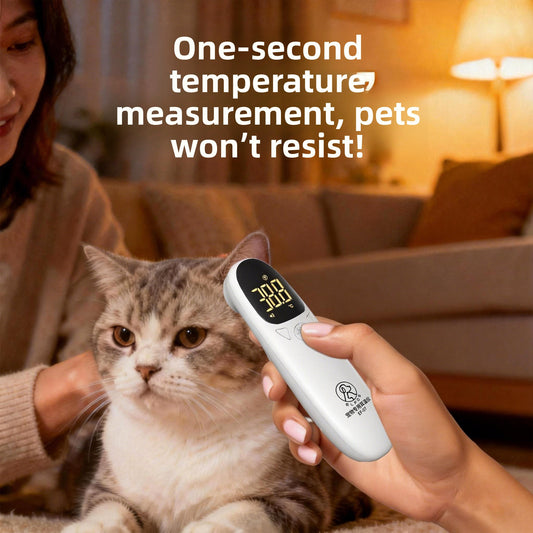 Animal temperature measurement instrument