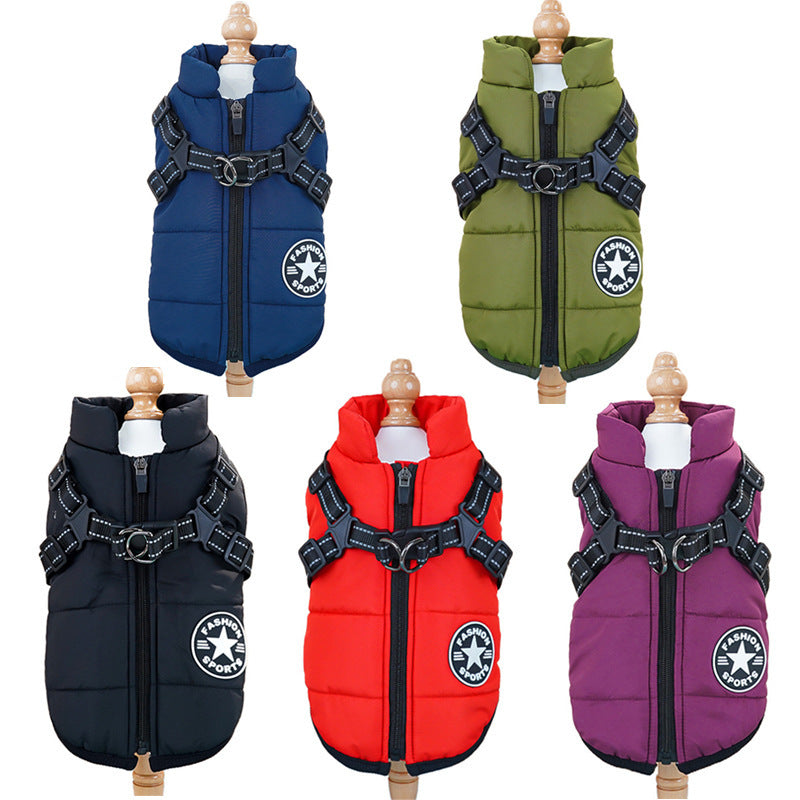 Pet clothing vest