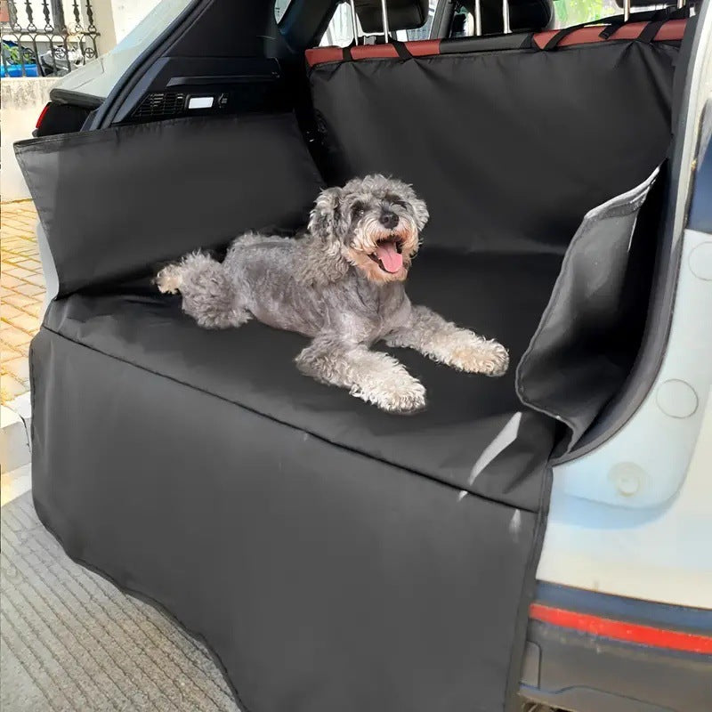 Pet car anti-dirty trunk mat