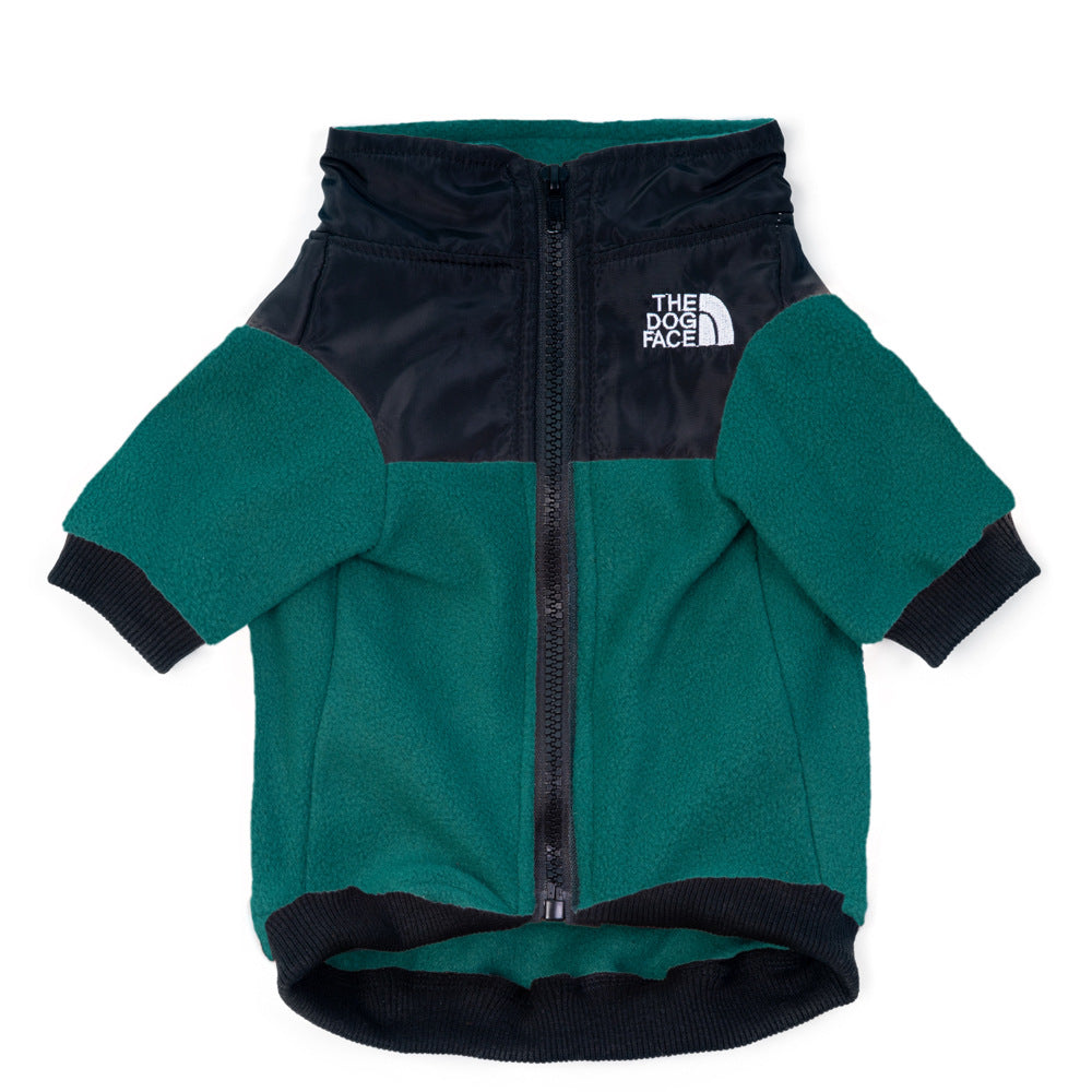Fleece Pet Jacket for Small and Medium Dogs