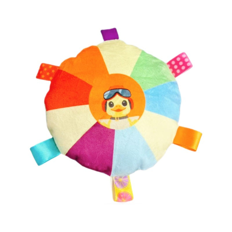 Dog Plush Sound Frisbee Toy