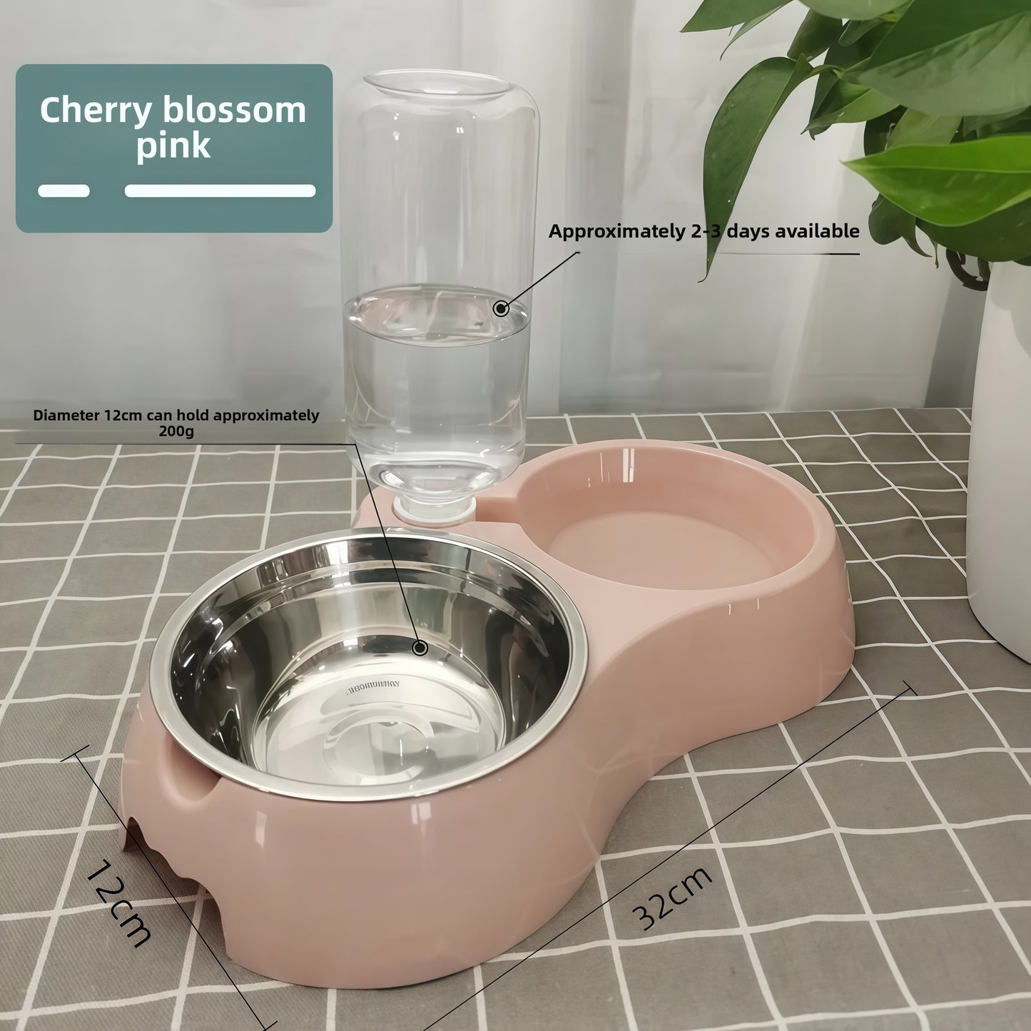 Automatic drinking rice basin