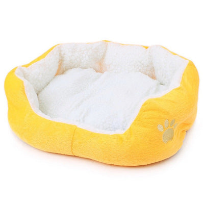 Factory direct small large lamb kennel teddy bear pet nest Mat supplies spot wholesale