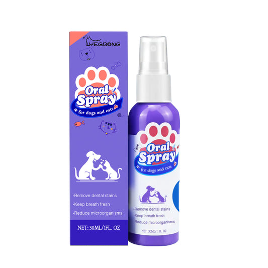 Yegbong cat and dog teeth cleaning spray