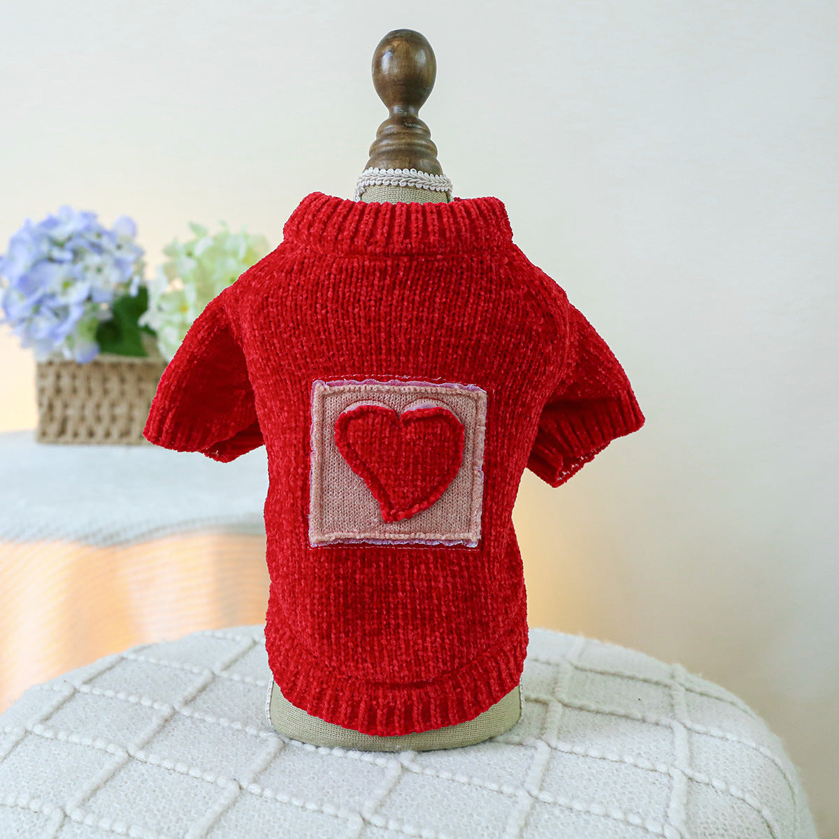Pet Sweater for Dogs and Cats, Winter Wool Knitwear