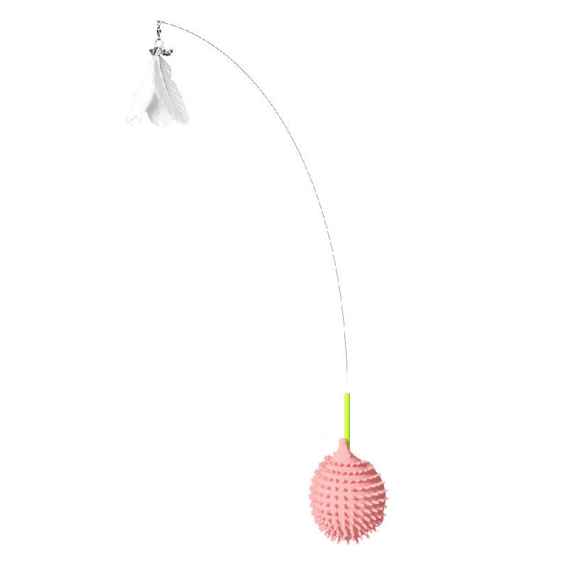 Arched-arch cat grooming toy