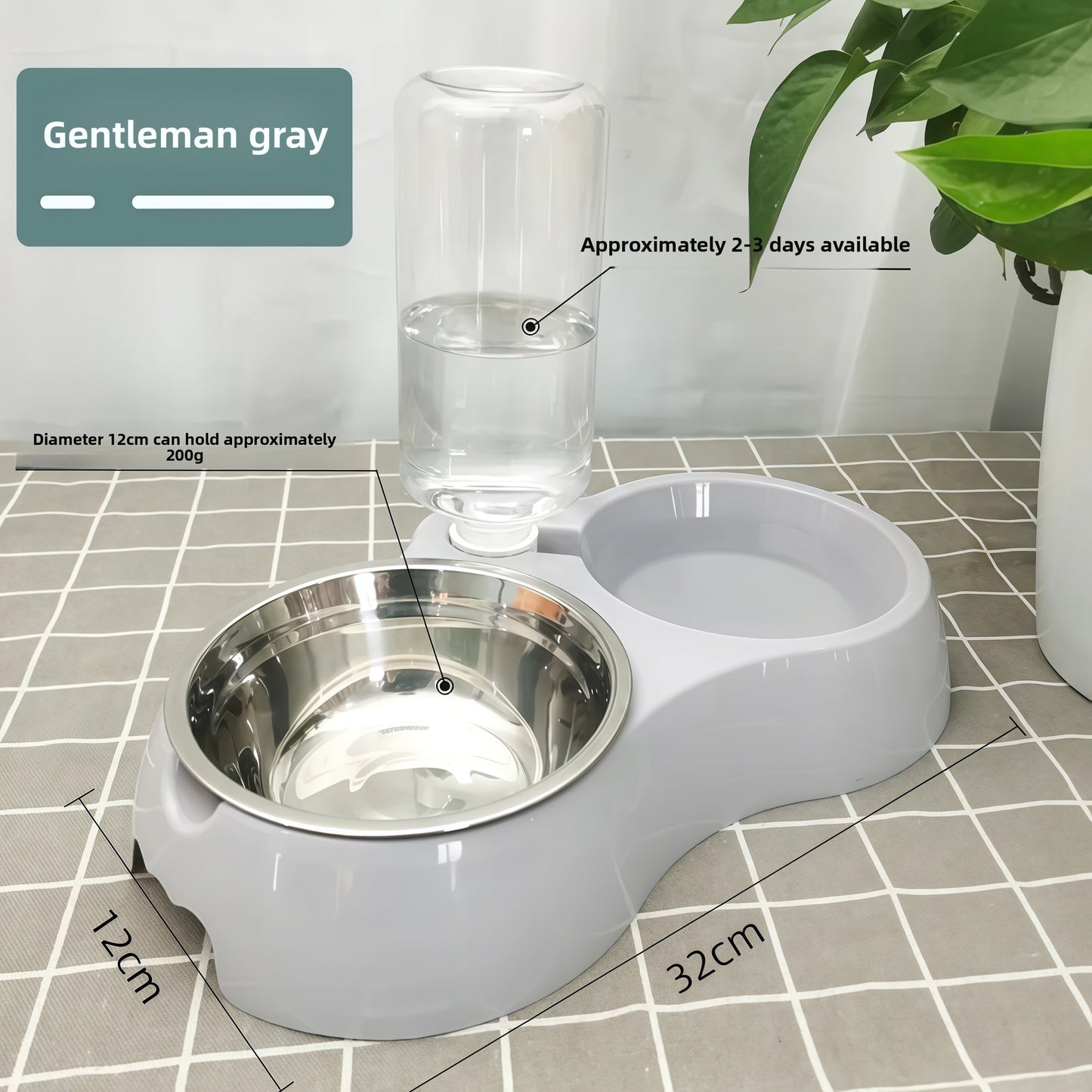 Automatic drinking rice basin