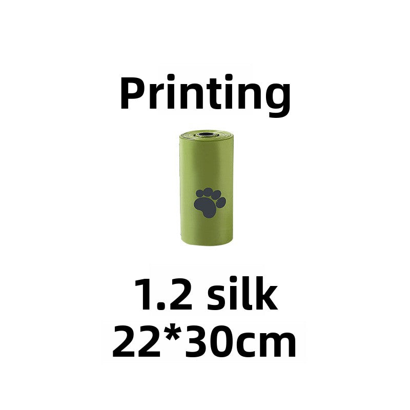 Biodegradable pet waste collection bag