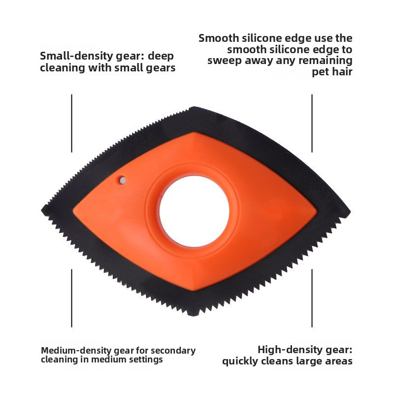 Scraper cat hair cat brush