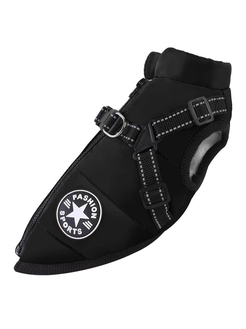 Pet clothing cotton jacket