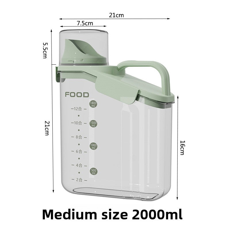 Cat food storage bucket