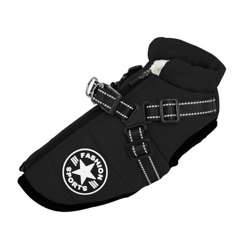 Warm and cold-proof pet clothes