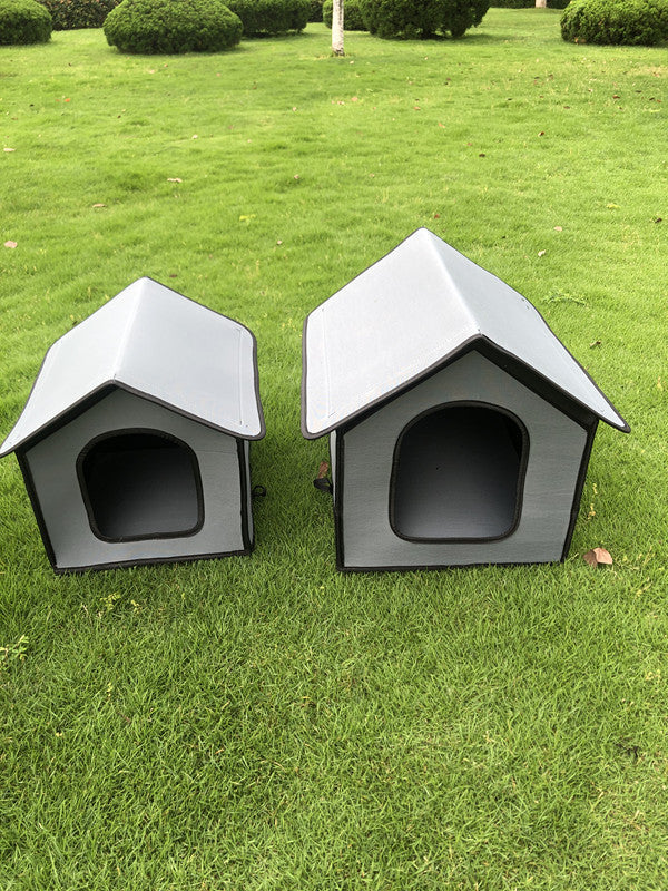 Outdoor waterproof cat house