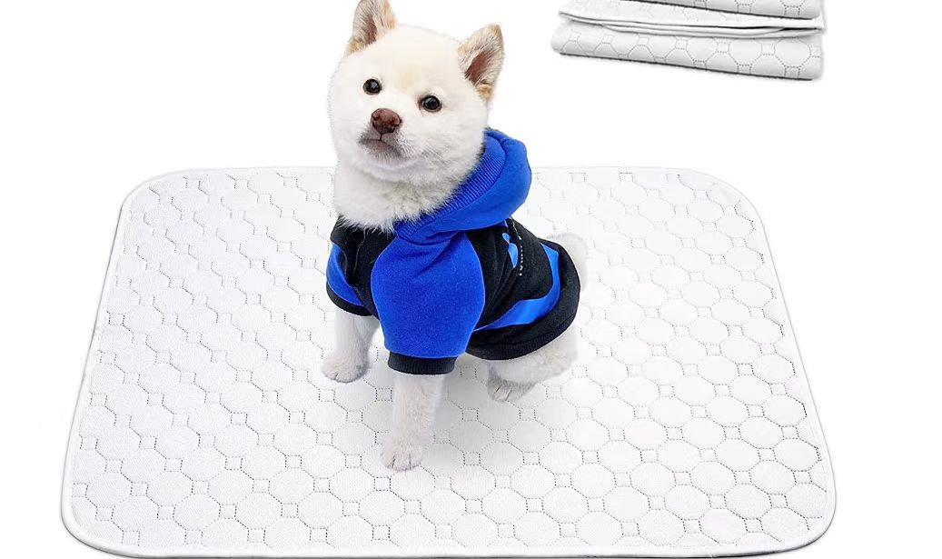 Pet urine pads are washable and reusable.