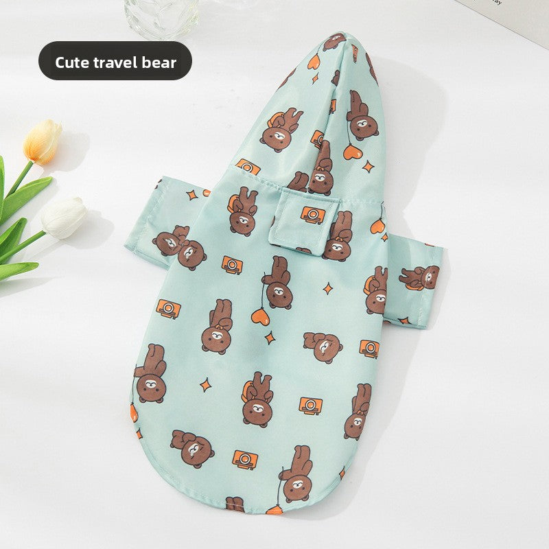 Pet waterproof coat