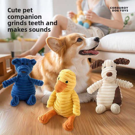 Dog chew-resistant plush toy