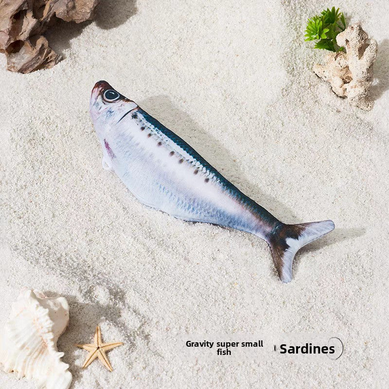 Cat toy realistic electric fish