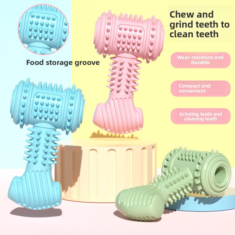 Hammer Shape Dog Chew Toy