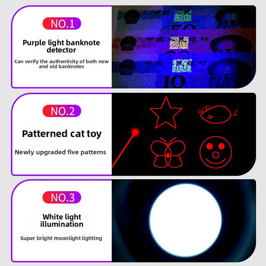 Infrared cat teasing pen