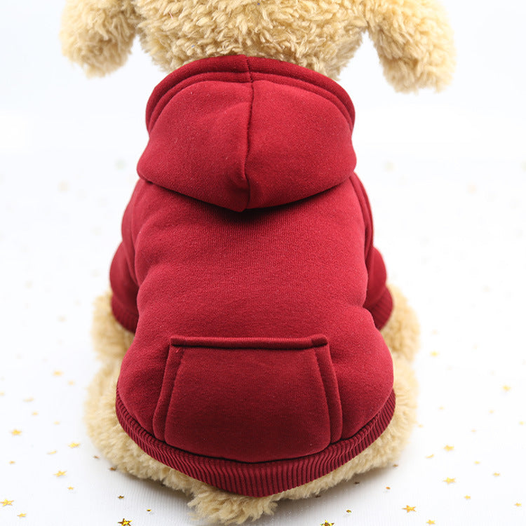 Pet Hooded Sweatshirt with Pockets