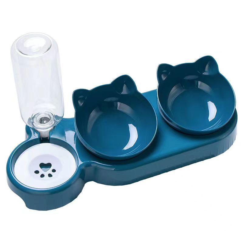 Cat Bowl Automatic Drinking and Feeding Basin