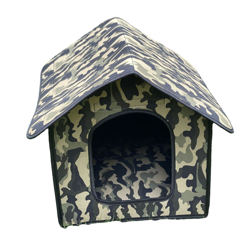 Outdoor waterproof cat house