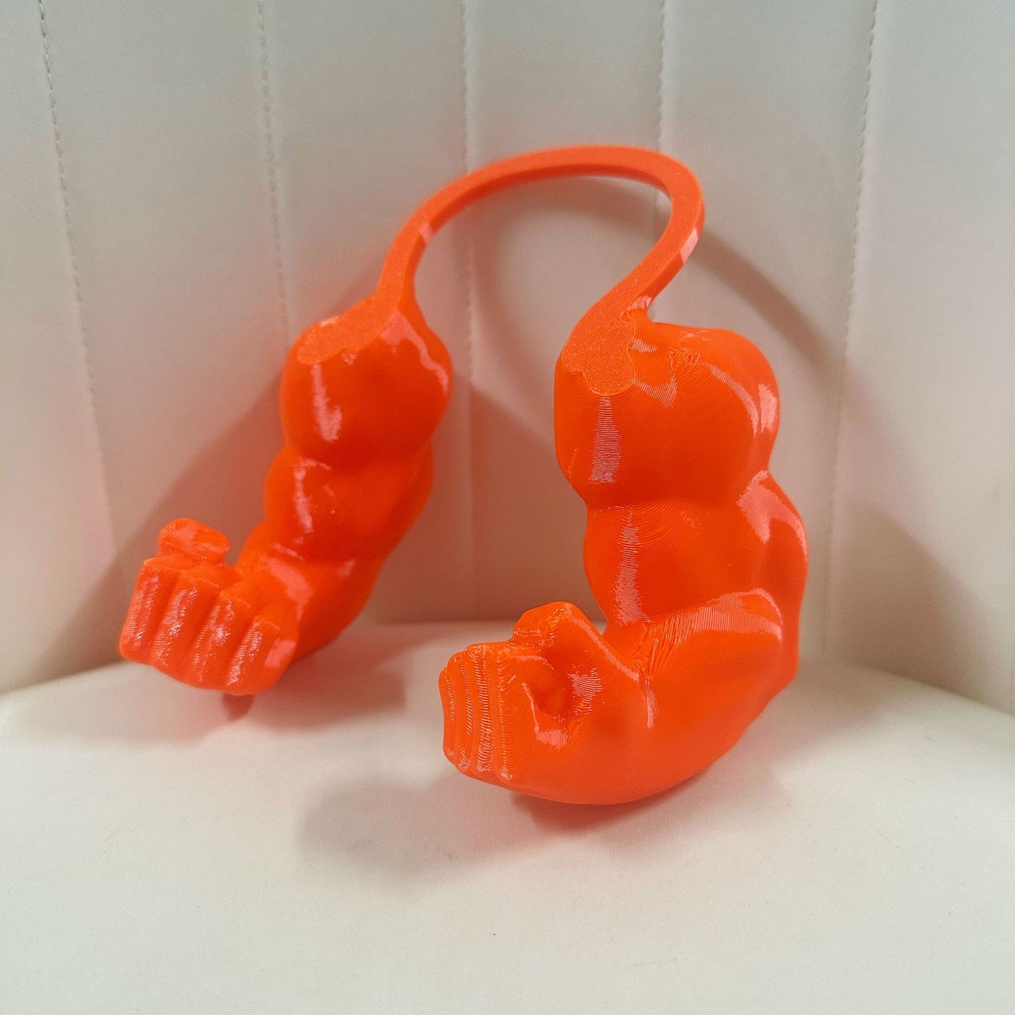 Creative 3D Printed Green Giant Arm Pet Toy