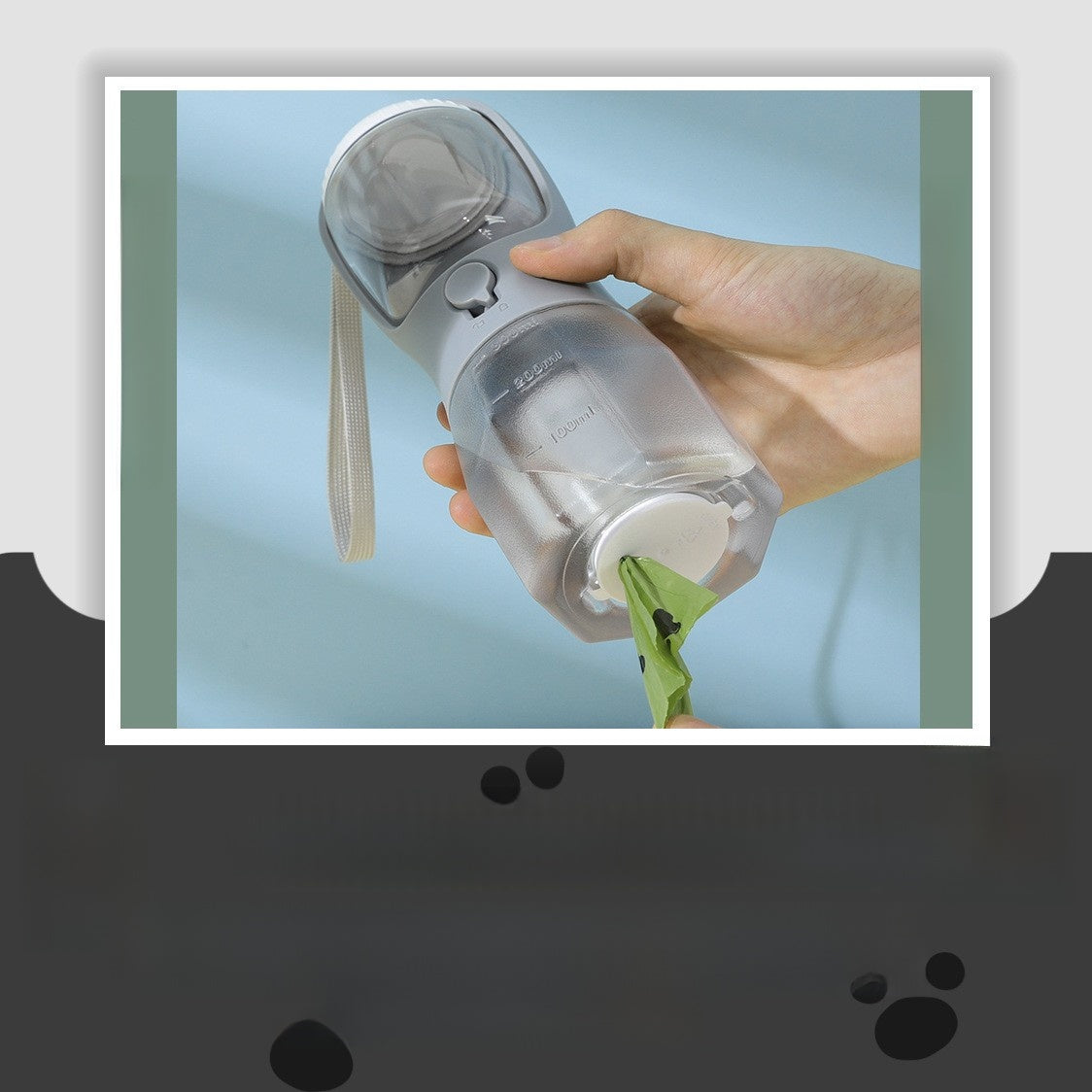 3-in-1 Multifunctional Pet Water Bottle