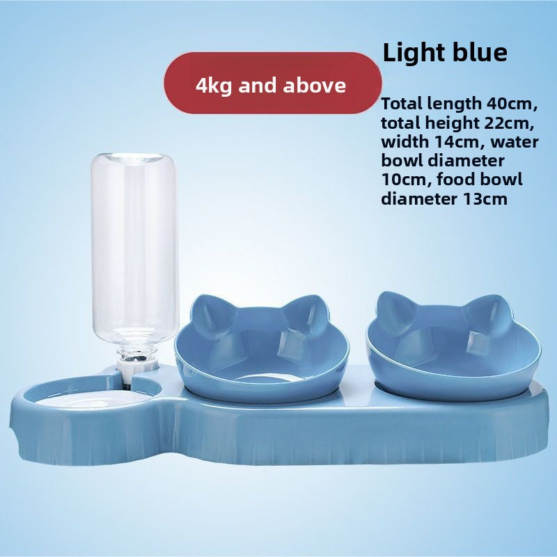 Cat Bowl Automatic Drinking and Feeding Basin