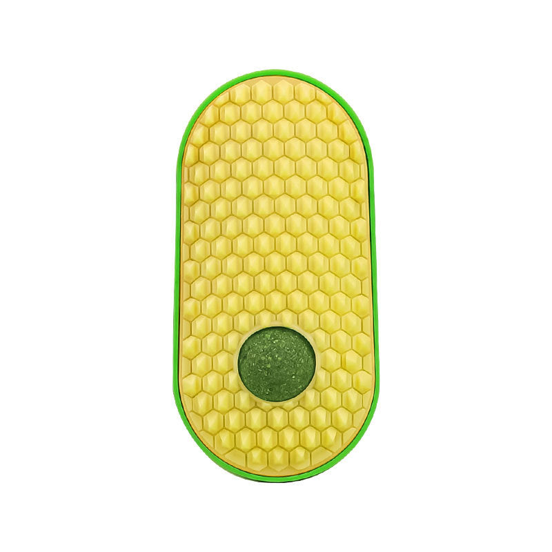 Arched-arch cat grooming toy