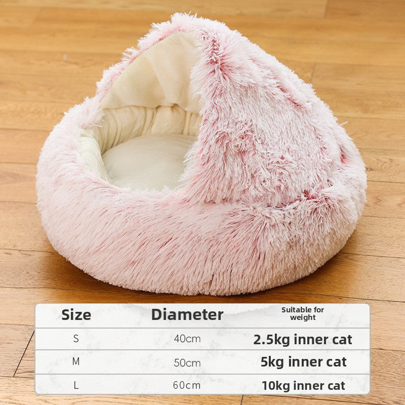 pet plush bed