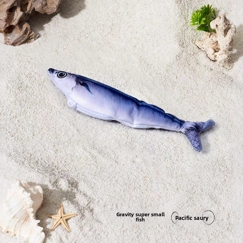 Cat toy realistic electric fish