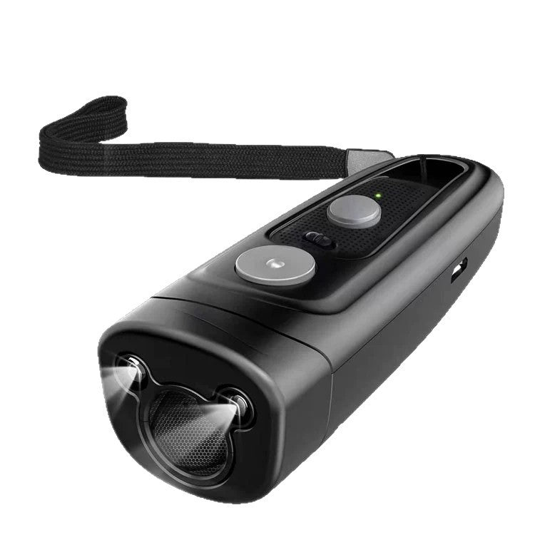 Long-range ultrasonic anti-barking device