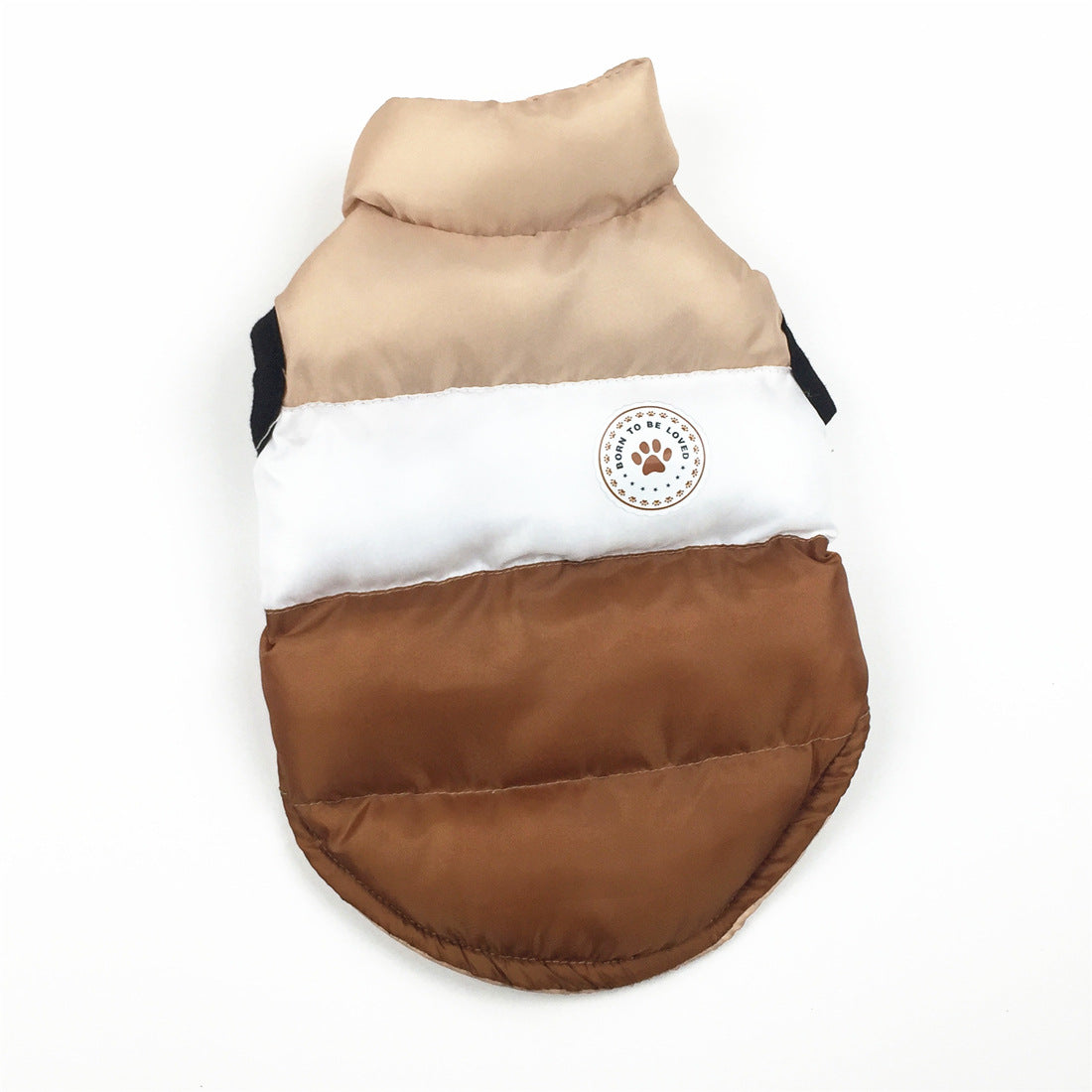 Dog multi-color cotton coat