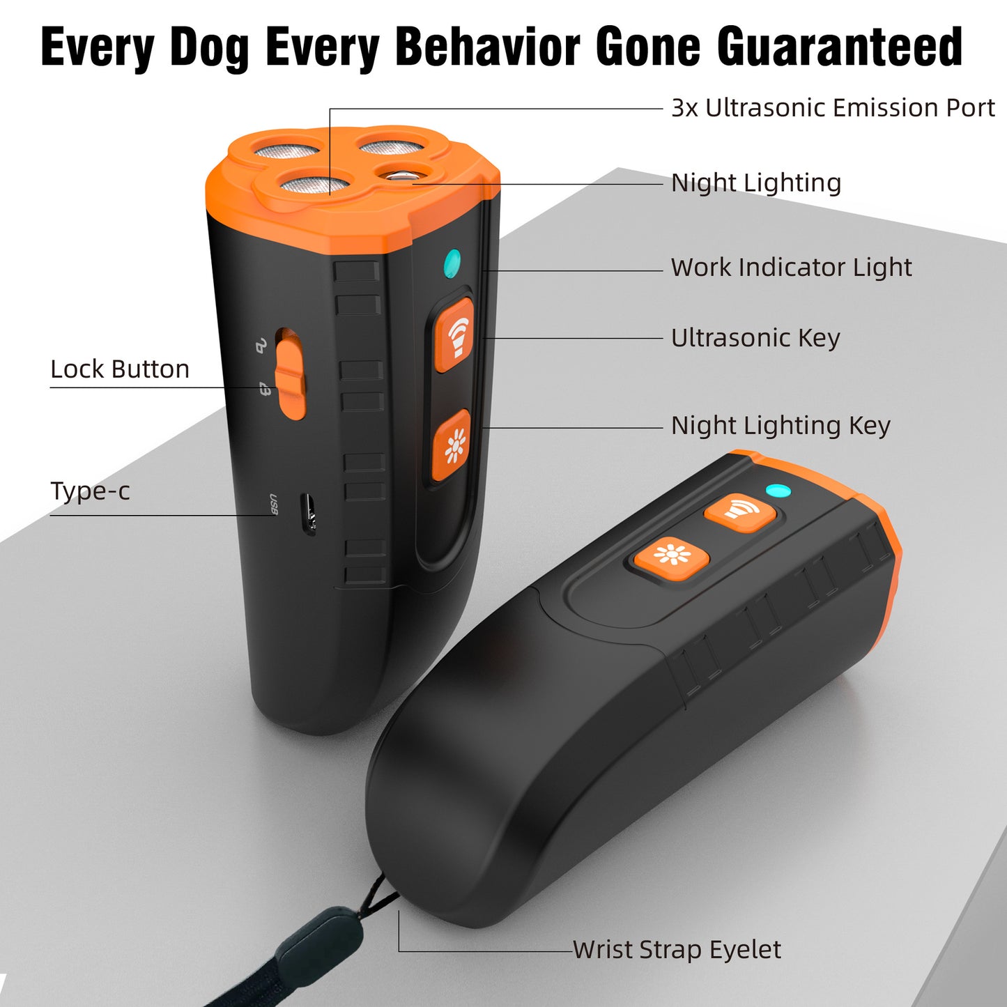 Portable Ultrasonic Dog Repellent