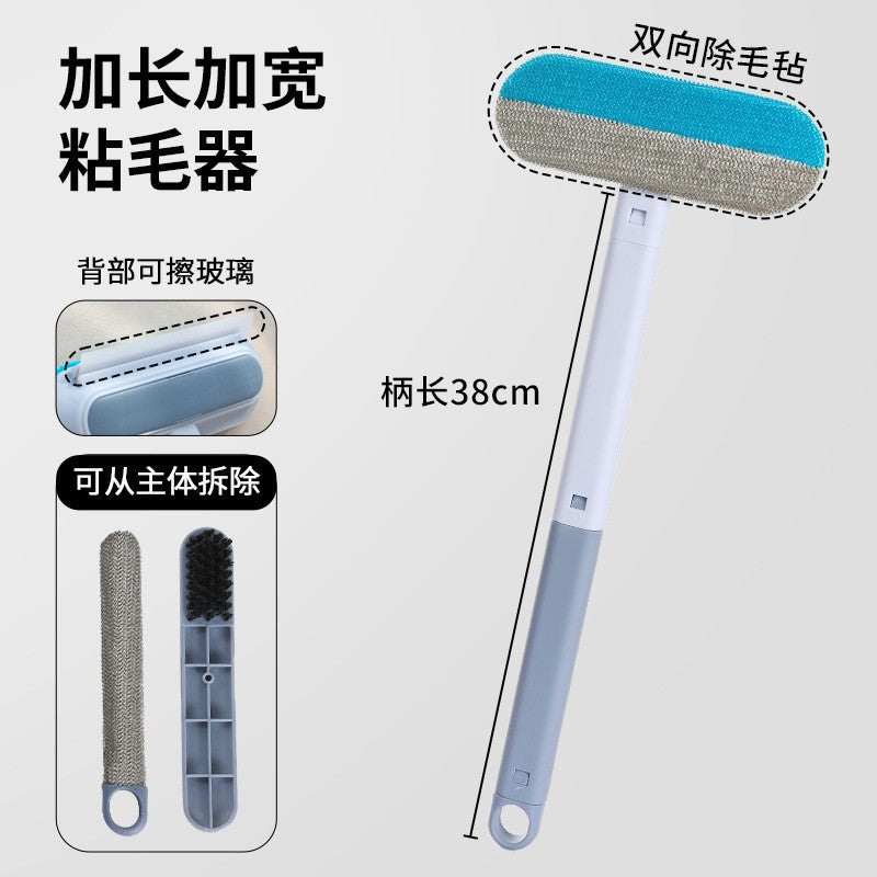 Pet grooming brush for removing hair