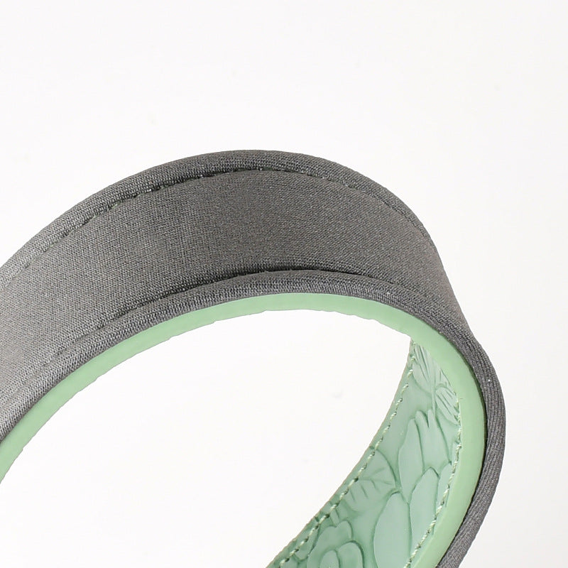 Patterned Leather Dog Collar