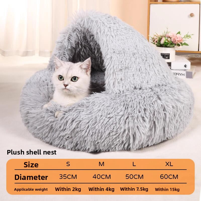 Electric Heated Cat Bed with Adjustable Temperature
