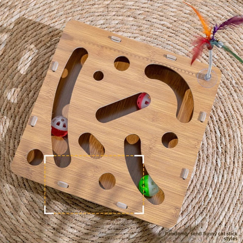 cat maze toy