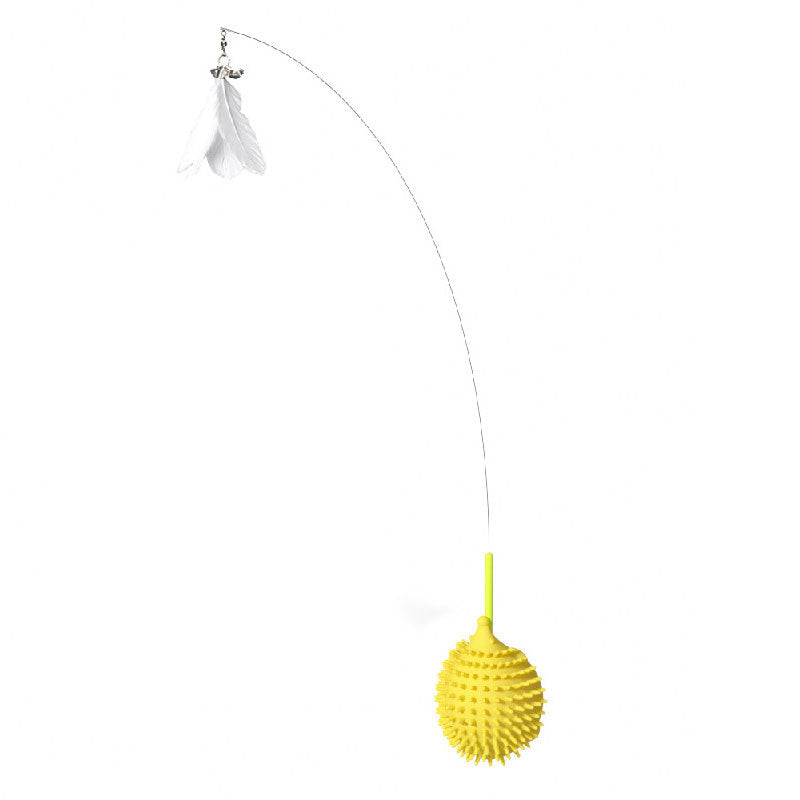 Arched-arch cat grooming toy