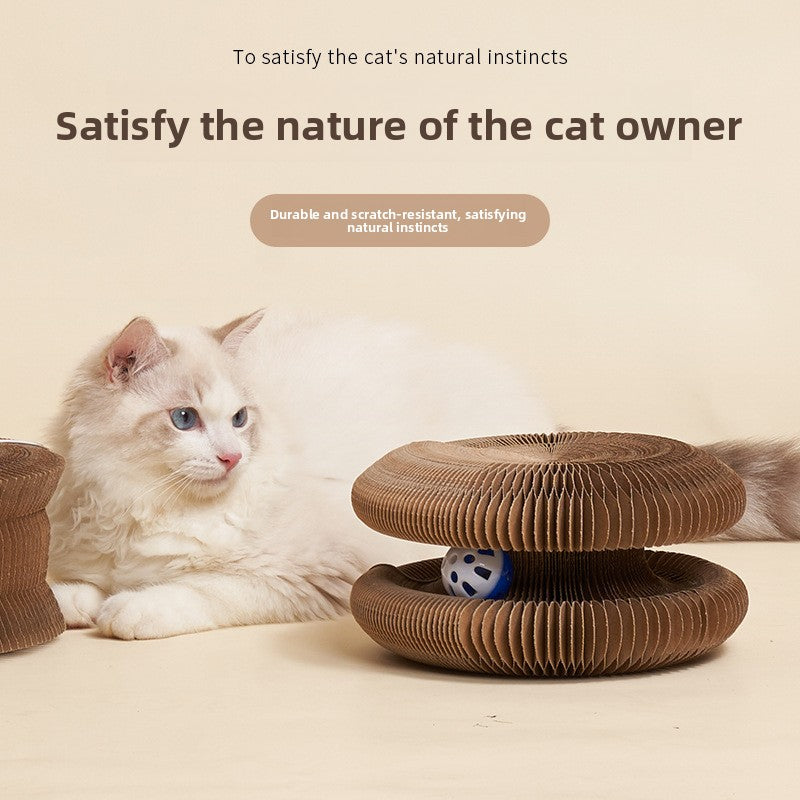 Cat Head Organ Thickened Corrugated Paper Cat Scratching Board