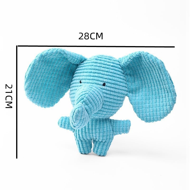 Corn Fleece Plush Pet Toy ? Squeaky Chew for Dogs & Cats